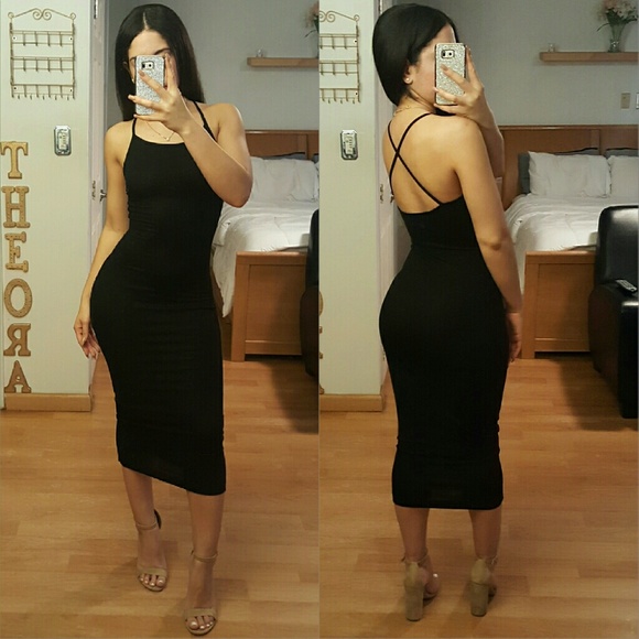 ▪LAST ONE▪"Polished" Midi Dress NWOT - Picture 4 of 7