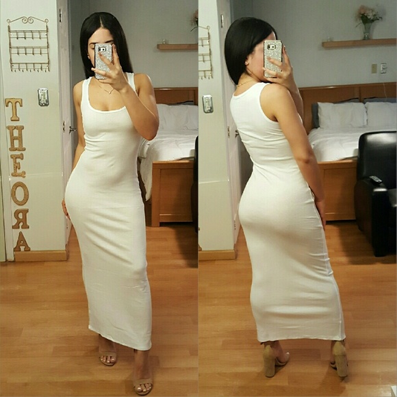 ▪LAST ONE▪"White Out" Maxi Dress NWOT - Picture 2 of 4