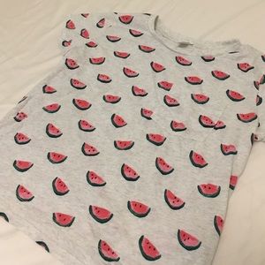 Watermelon watercolor tshirt Forever 21