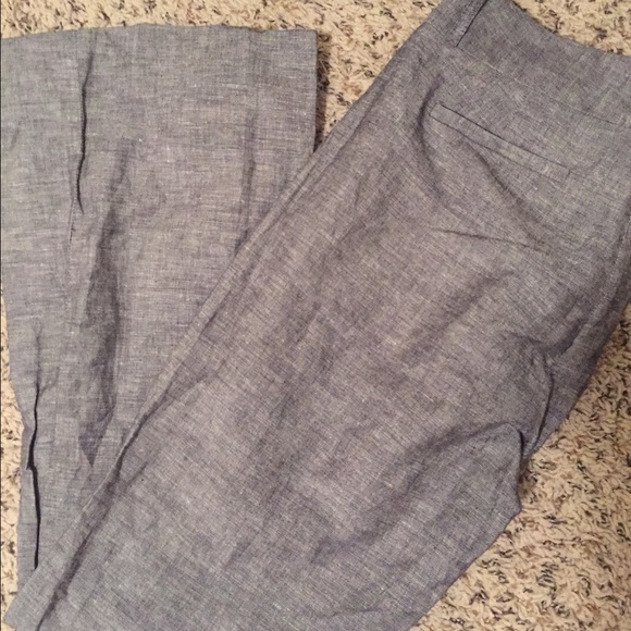 Banana republic linen trousers