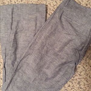 Banana republic linen trousers