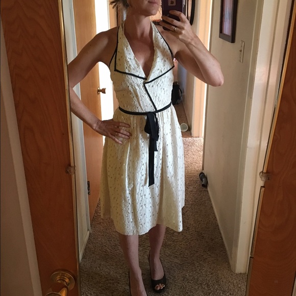 Amazing Silk eyelet lace dress