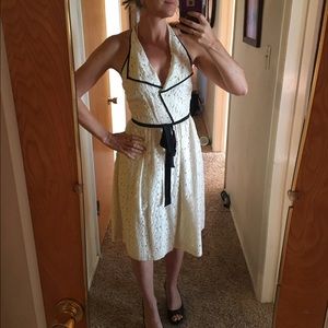 Amazing Silk eyelet lace dress