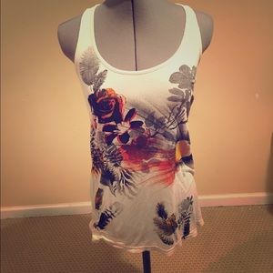 GUESS shirt with beaded back size small