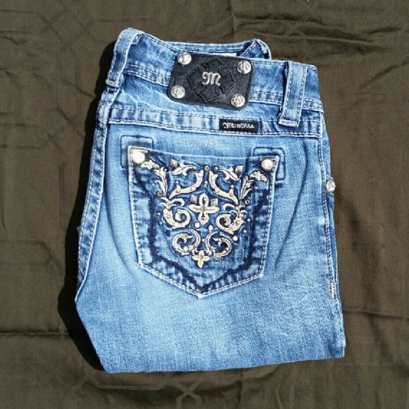 Miss Me Bling Bootcut Jean
