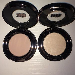 Urban Decay "Laced" and "Virgin" eyeshadows