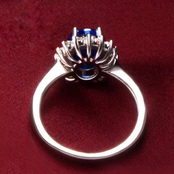 Blue stone ring - Picture 3 of 3