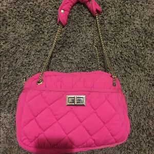Hot pink bcbg bag