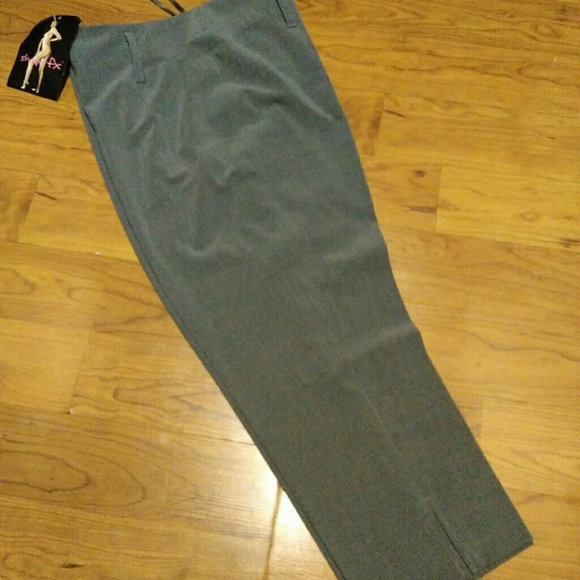 Grey Shape fX Slacks