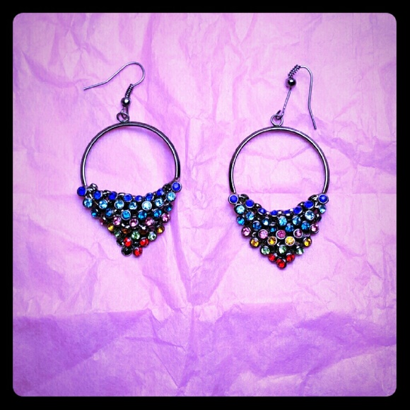 Multicolor earrings