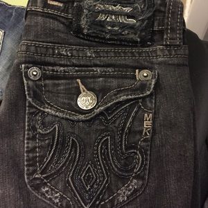 MEK black Oaxaca shorts size 26