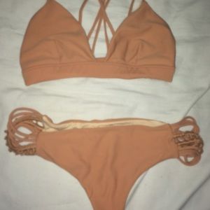 Acacia topless pikake bottoms/awapuhi top