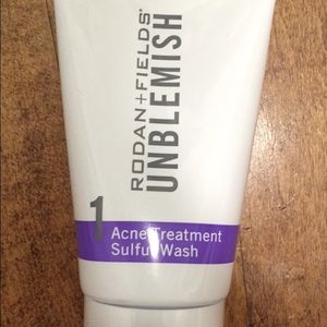 Unblemish sulfur face wash
