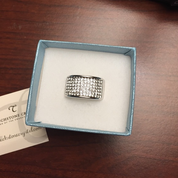 Swarovski Crystal Ring Size 8