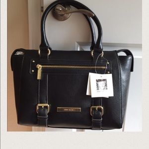 Anneklein black satchel purse