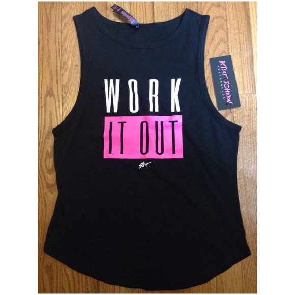 Betsey Johnson Muscle Tee Sz S NWT