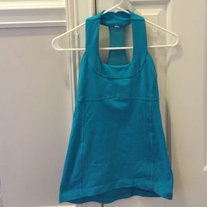 Lulu lemon blue tank top. Size 4