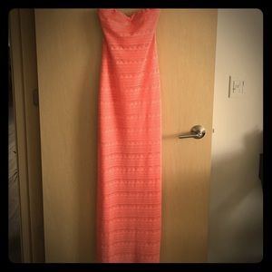Long crochet dress