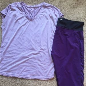 Fabletics workout outfit