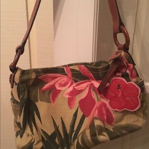 Floral Fossil Bag