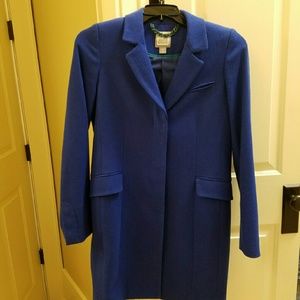 Wool pea coat, wore to one event