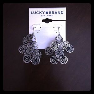 Lucky Brand Silver Earrings