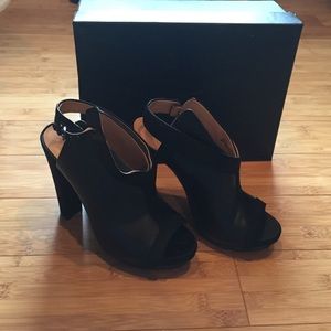 L.A.M.B high heeled , sling backs size 8
