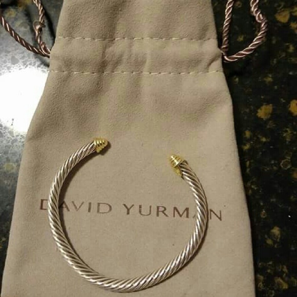 LITTLE GIRL's David Yurman 4 mm cable bracelet