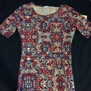 Lularoe "Julia" dress.  Sz. Medium. NEW
