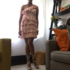 SOLD🍓Beautiful Printed Ruffled Dress