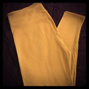 LuLaRoe Gold Leggings