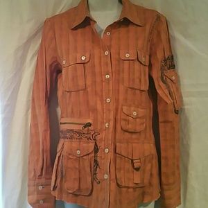 3J Workshop Shirt by Johnny Was~ Size Small