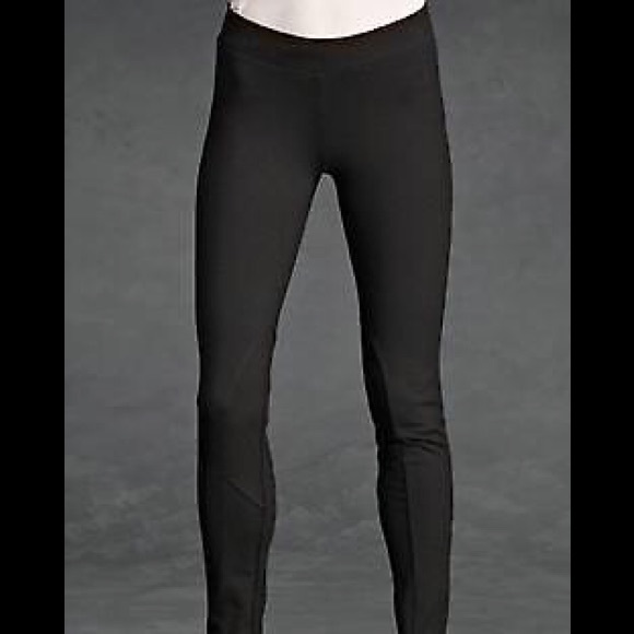 CAbi Ponte' Knit Pants Leggings Gold Zipper