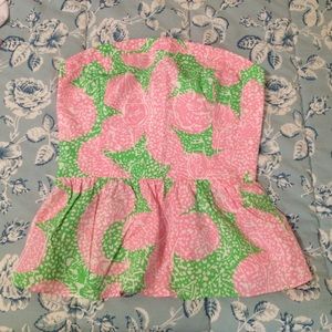 Lilly Pulitzer Shandy Peplum Top