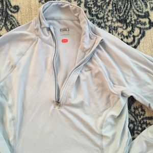 Nike Powder Blue Dri Fit Long Sleeve Shirt