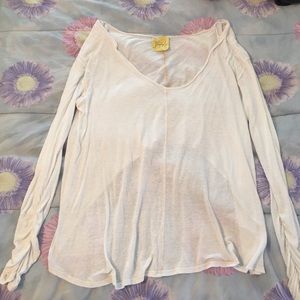 Free people flowy top size large