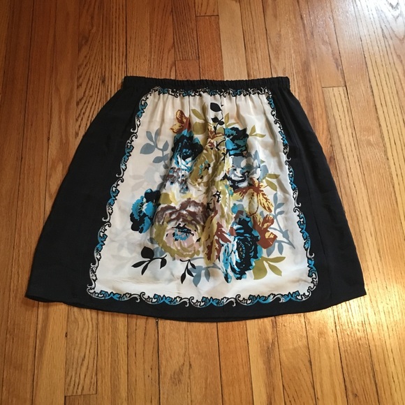 Silk skirt, unlined