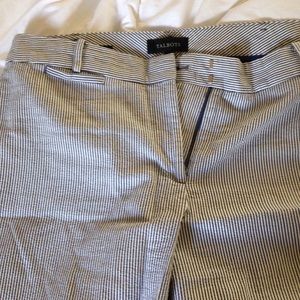 Seersucker Capri pants