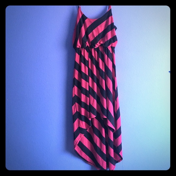 Pink and Gray summer Dress