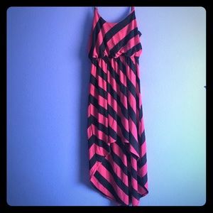 Pink and Gray summer Dress