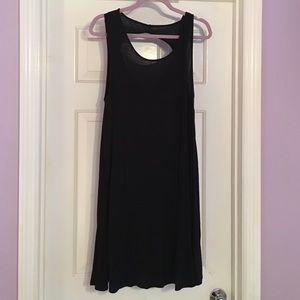 Comfy black wear-anywhere dress