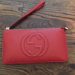Gucci wristlet