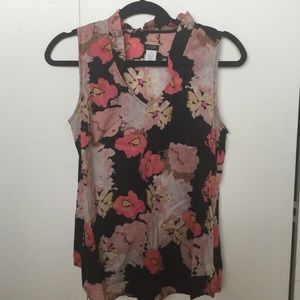 J Crew sleeveless blouse size 4