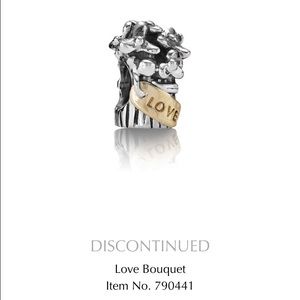 Authentic discontinued Pandora charm