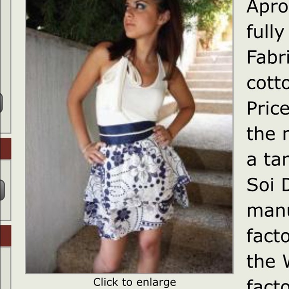 Soi Disant Apron skirt