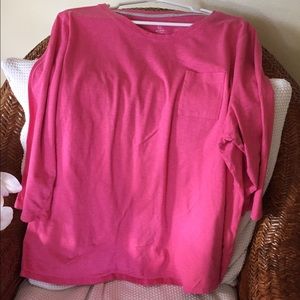 Long sleeve cotton tee