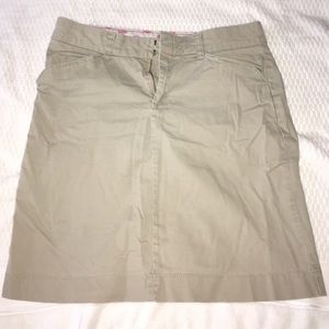 Dickies khaki skirt