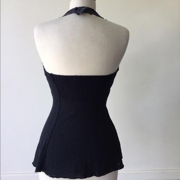 Free people embroidered halter top - Picture 2 of 4