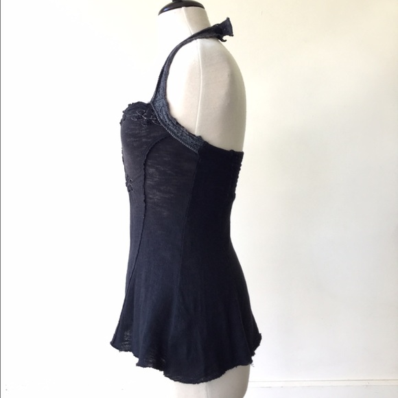 Free people embroidered halter top - Picture 4 of 4