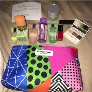 Clinique sample bag!